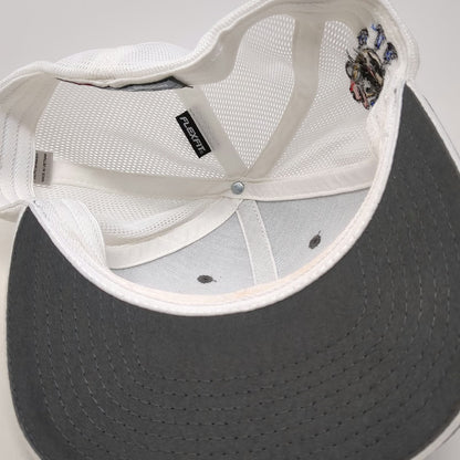 Richardson Baseball Cap Gray White M Driscoll Brothers Potato Mascot Mesh Fitted
