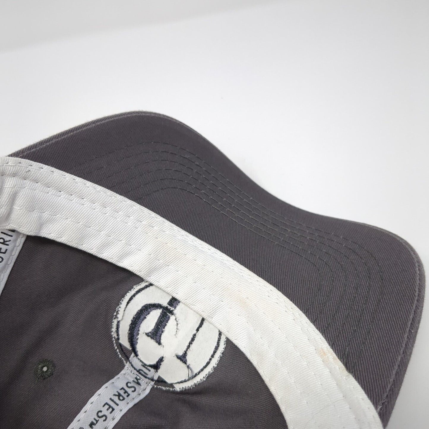 CU Patch Snapback Mesh Back Trucker Hat Gray One Size Outdoor Cap