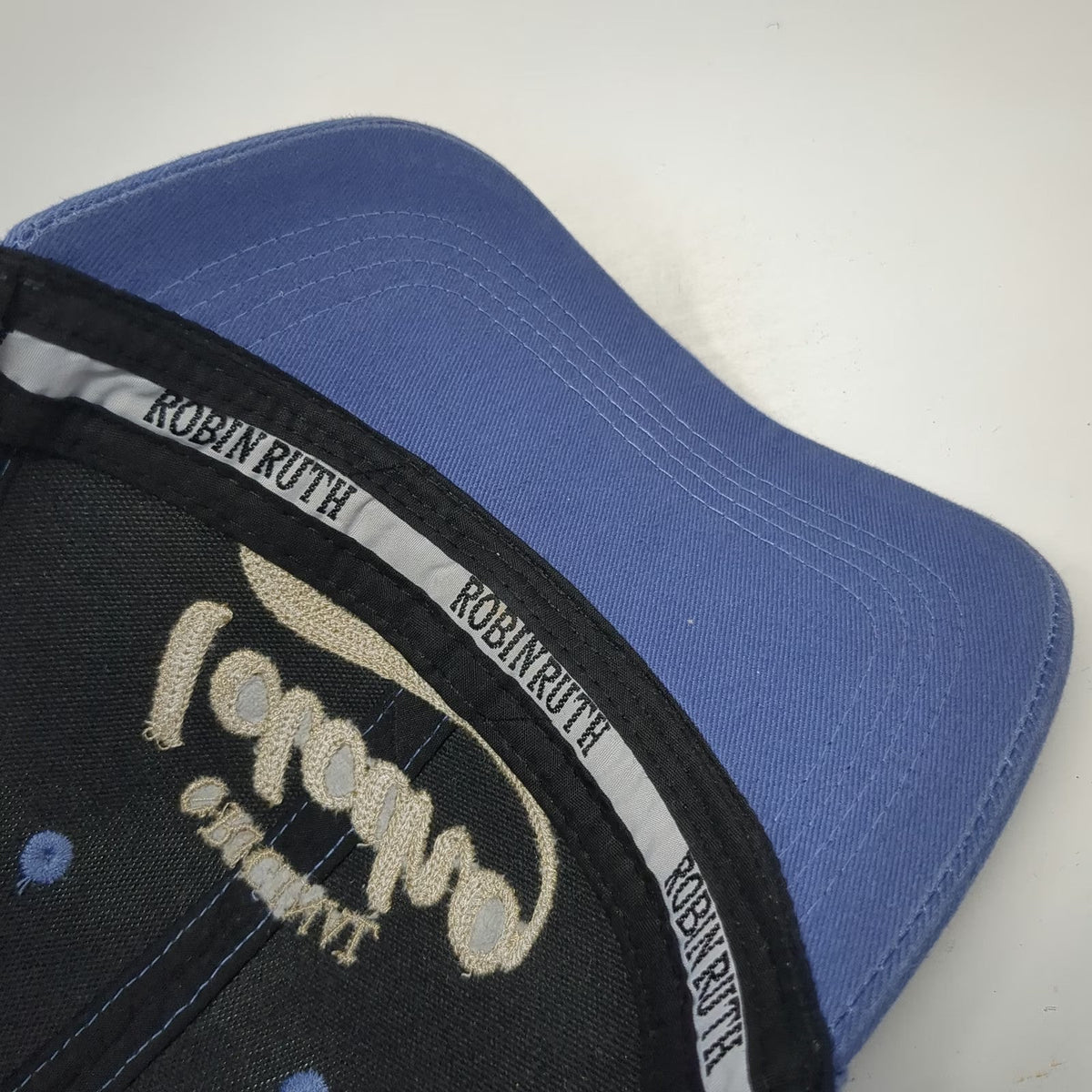 Robin Ruth Baseball Cap Blue One Size Idaho Original Embroidered Adjustable Hat
