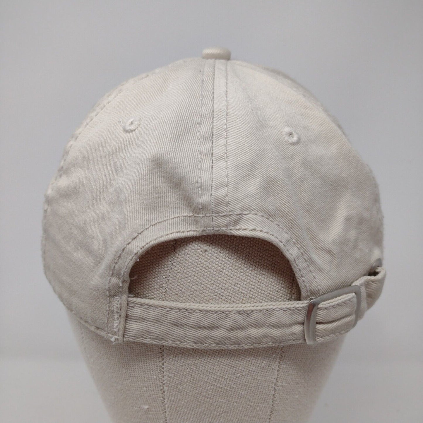 Oregon Slideback Hat Tan One Size Adjustable Embroidered 6 Panel Cotton