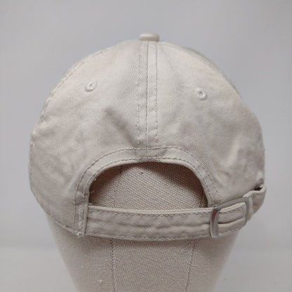 Oregon Slideback Hat Tan One Size Adjustable Embroidered 6 Panel Cotton