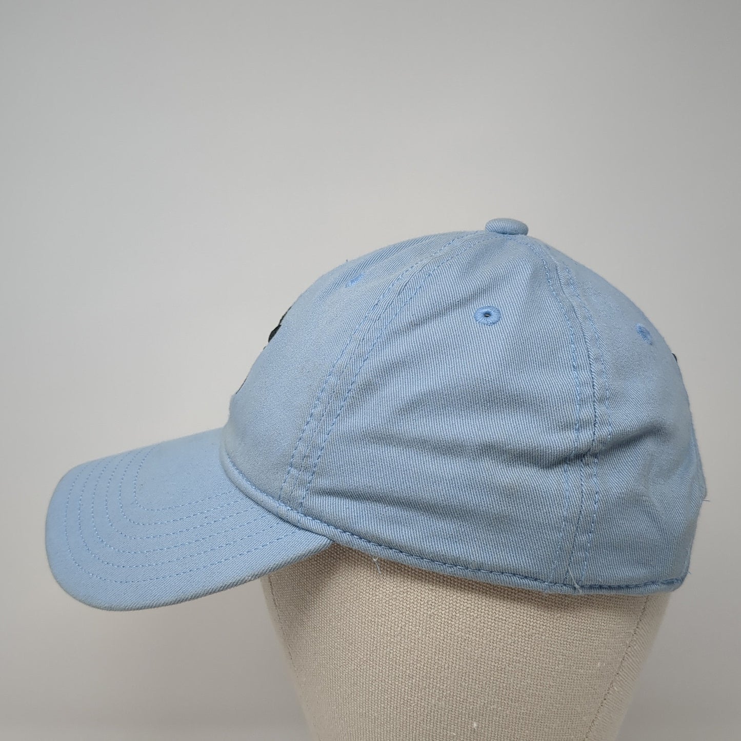Adidas Trefoil Slideback Hat Blue One Size Embroidered Logo 6 Panel