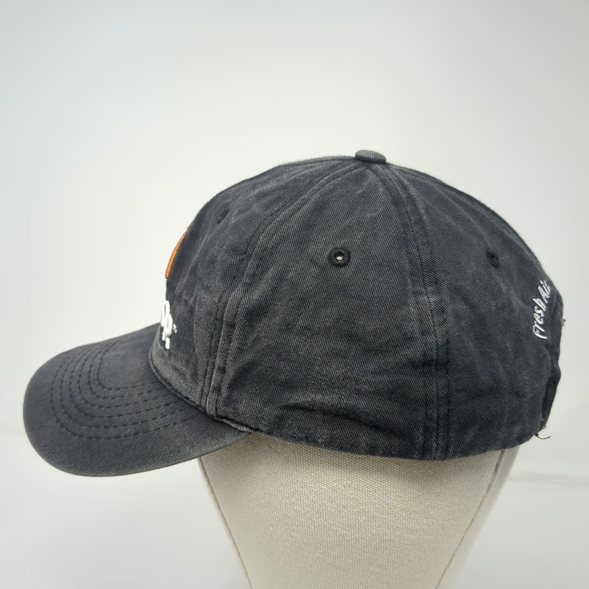 Buck's Athletic Baseball Cap Gray One Size Avimor Fresh Air Fresh Ideas Hat