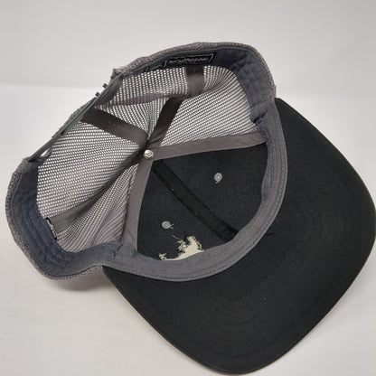 Idaho Snapback Trucker Hat Gray One Size Mesh Back Hunting Richardson