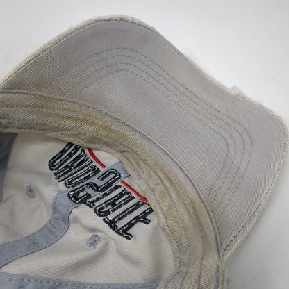 Ohio State Buckeyes NCAA Top of the World Gray OSFM Cap Distressed Curved Bill