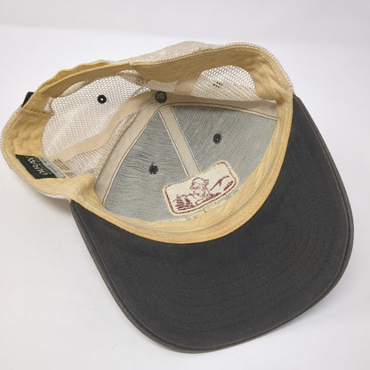 Yellowstone National Park Trucker Hat Brown One Size Adjustable Mesh Back Ouray