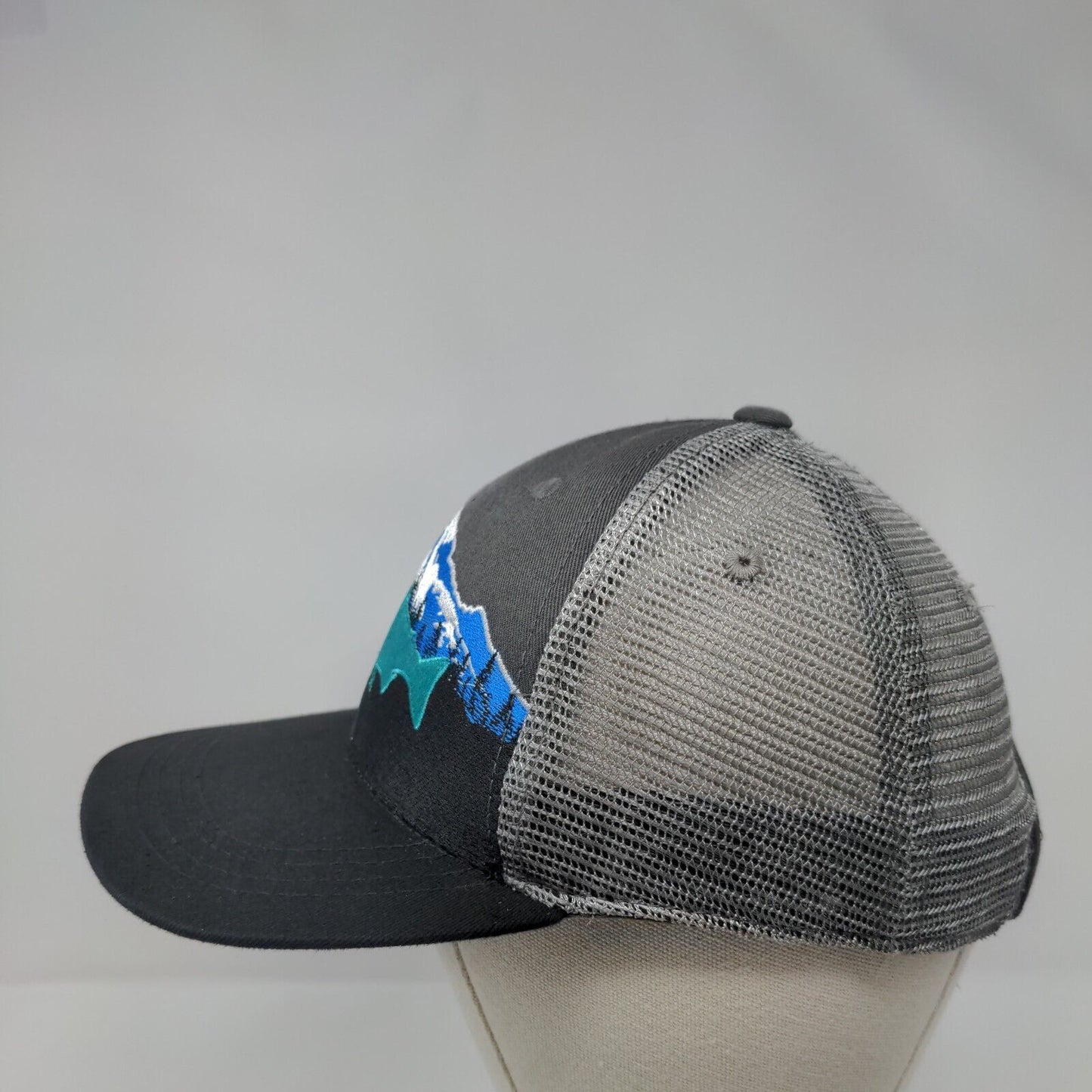RepYourWater Mount Rainier Snapback Trucker Hat Multi One Size Mesh Back