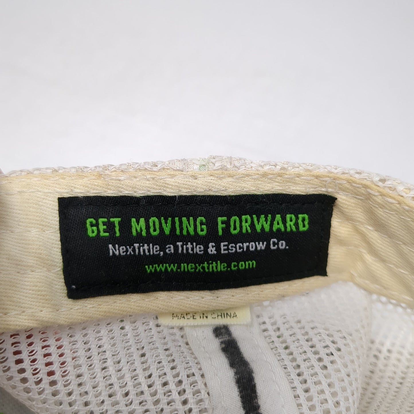 Get Moving Forward Snapback Trucker Hat Gray One Size Mesh Back Outdoor