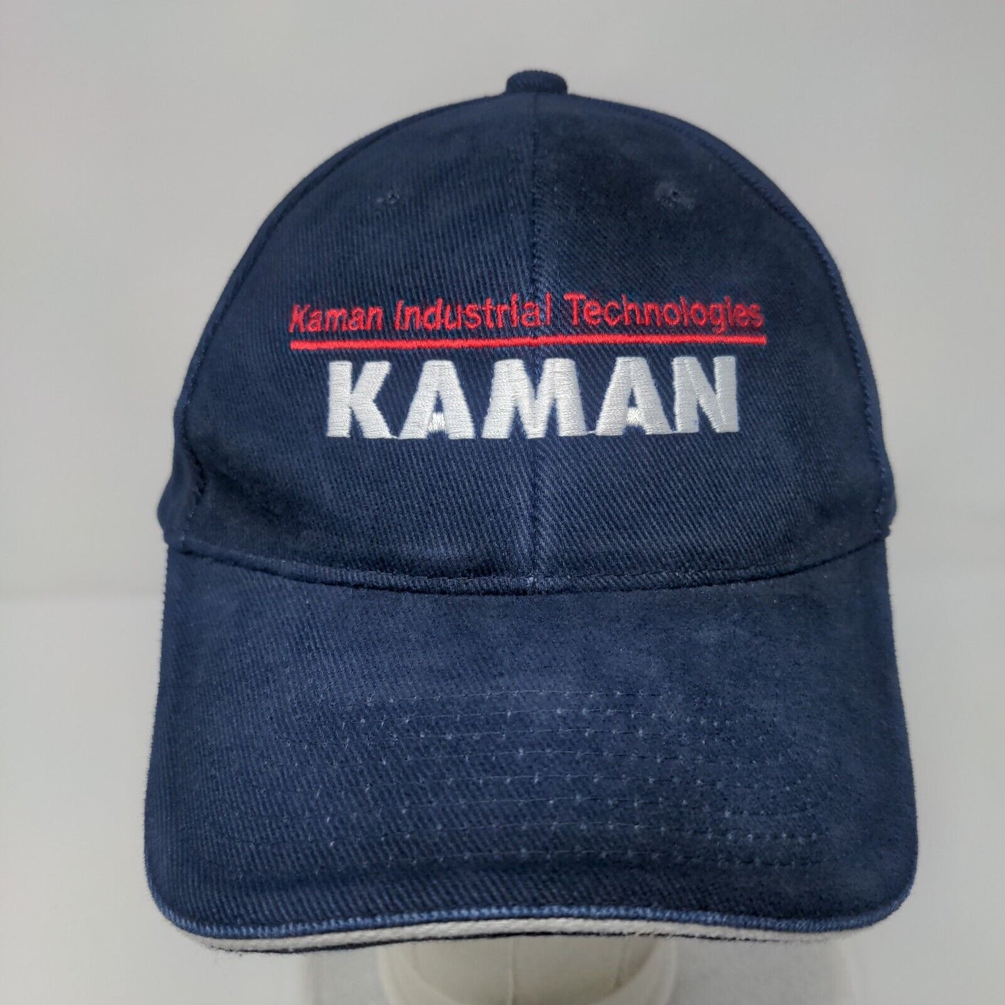 Kaman Industrial Technologies Slideback Hat Blue One Size Adjustable Embroidered