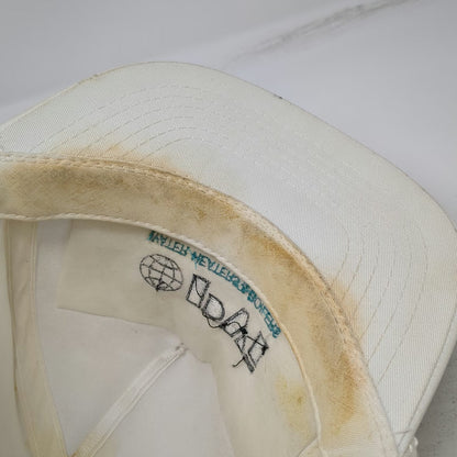YoungAn Hat 5 Panel White One Size PVI Water Heaters Boilers Rope Leather Strap