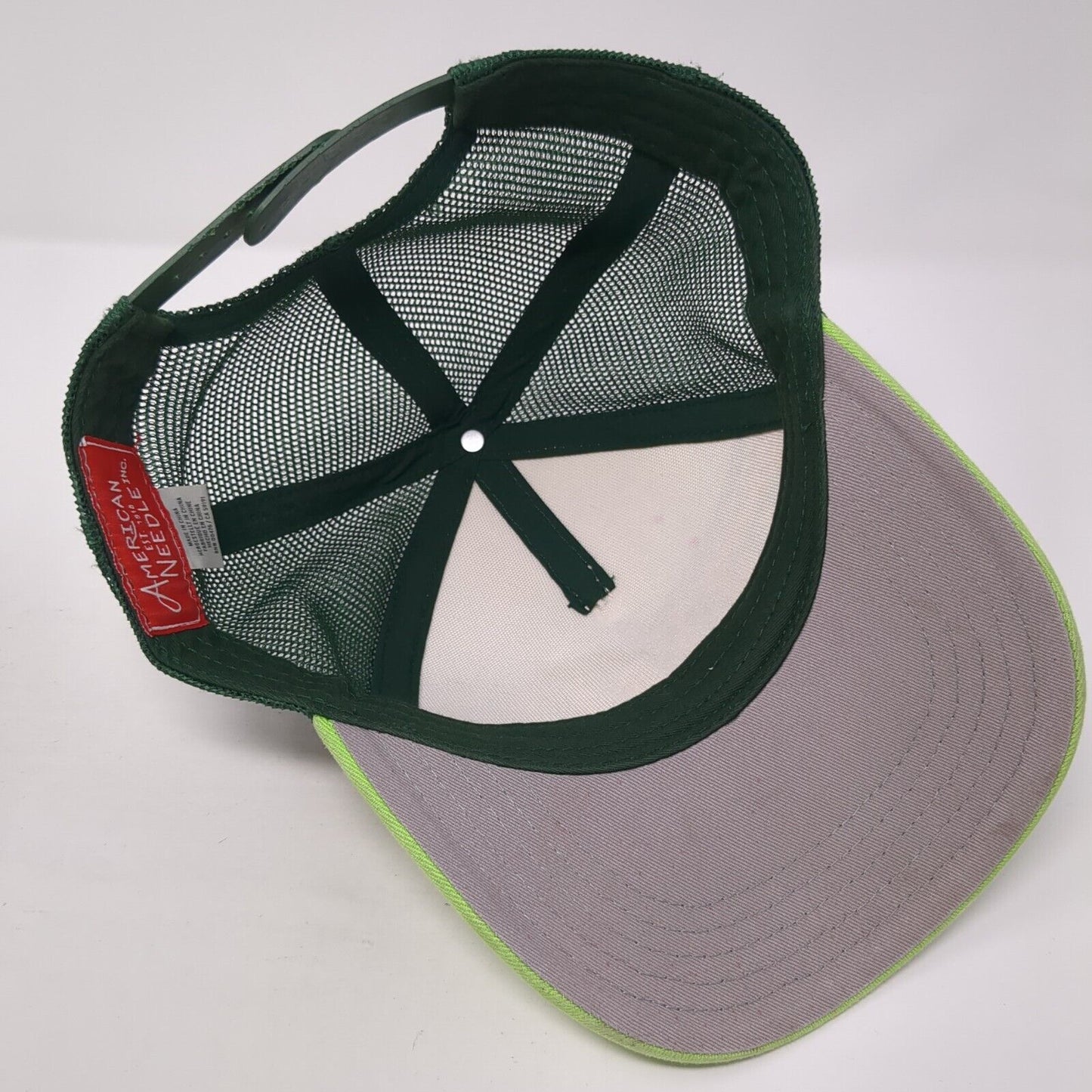 Greetings From Seattle Snapback Trucker Hat Green OS Adjustable American Needle