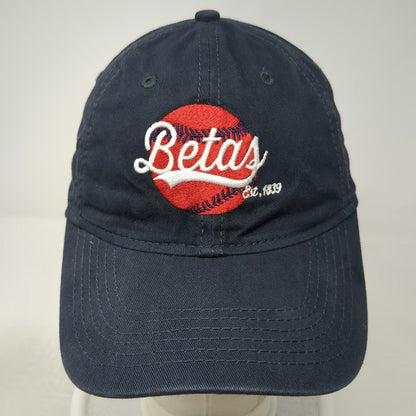 Sportsman Baseball Cap Blue One Size Betas Est 1839 Embroidered Cotton Hat