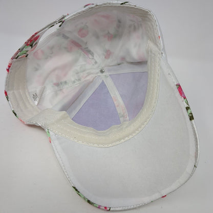 Unbranded Strapback Hat Multi One Size Adjustable Floral Print 6 Panel