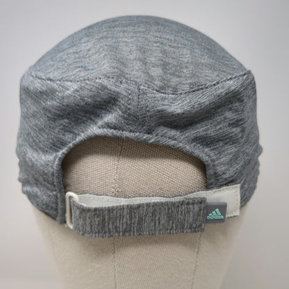 Adidas Army Cap Gray One Size Strapback Heathered Lightweight Side Logo Hat