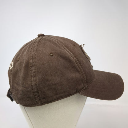 Rainforest Cafe Baseball Cap Brown One Size MGM Grand Las Vegas Hat Strapback