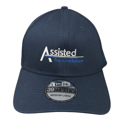 Assisted Transportation Fitted Hat Blue Large Embroidered New Era