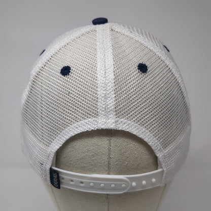 Colorado Cannaco Trucker Hat Blue OS Adjustable Embroidered Mesh Back Ouray