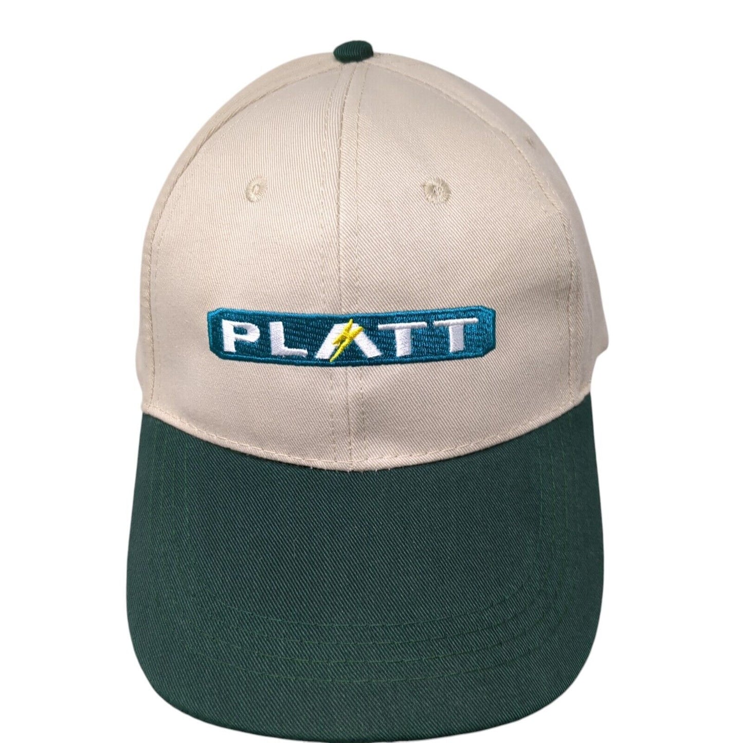Platt Strapback Hat Multi OSFA Adjustable Embroidered Colorblock