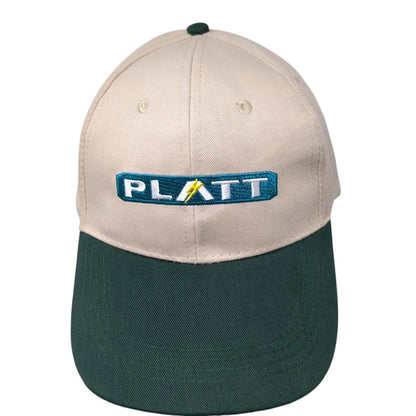 Platt Strapback Hat Multi OSFA Adjustable Embroidered Colorblock