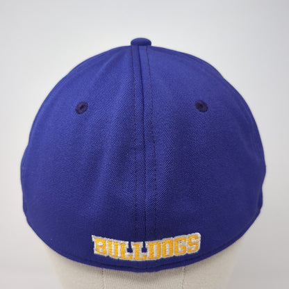 K Bulldogs Fitted Baseball Cap Purple Small Lightweight Embroidered The Game Pro