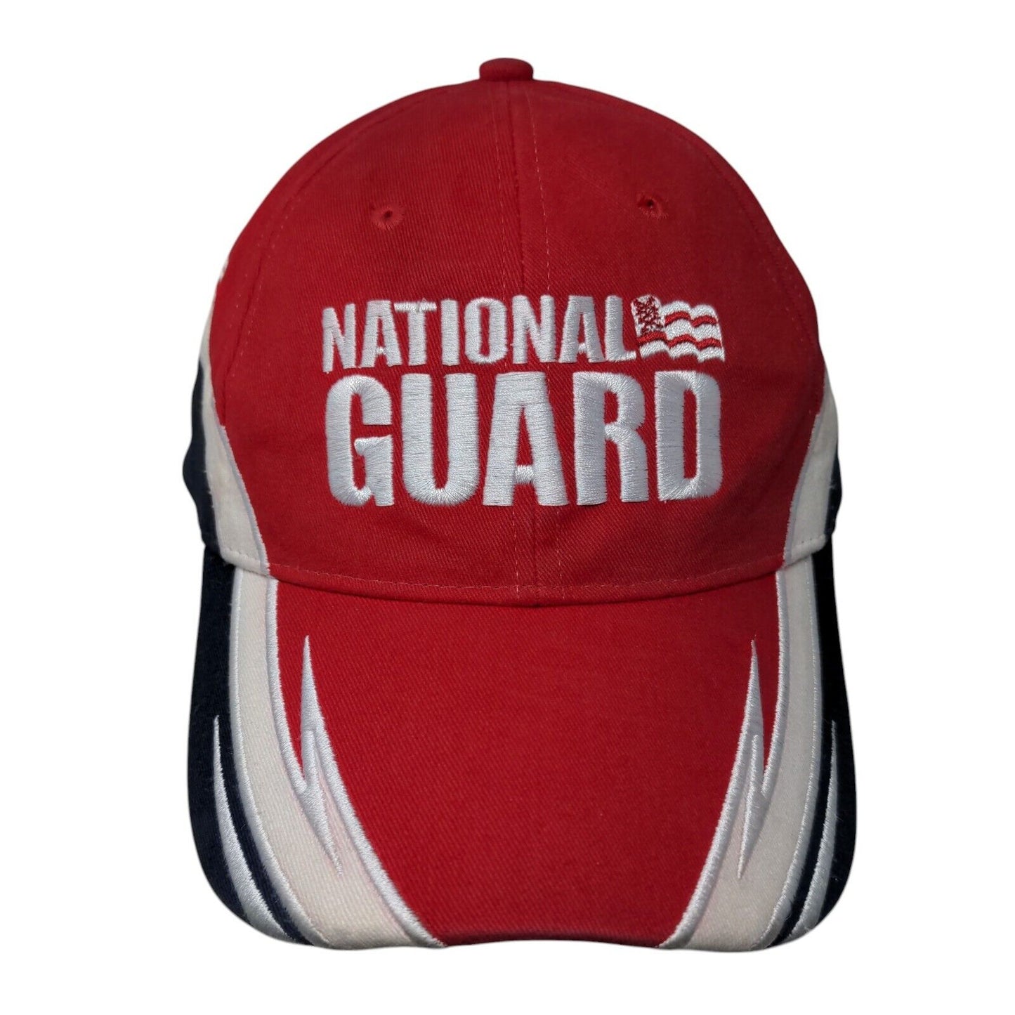 National Guard Strapback Hat Multi One Size Adjustable Embroidered