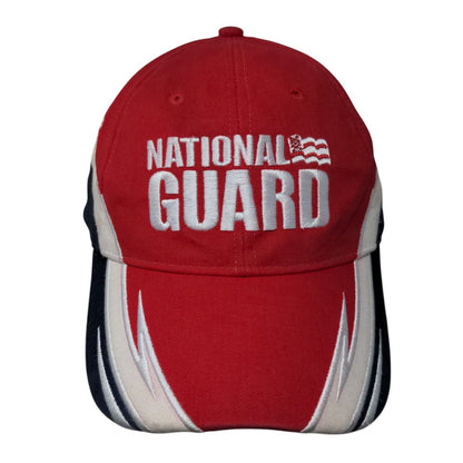 National Guard Strapback Hat Multi One Size Adjustable Embroidered