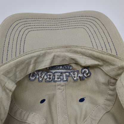 Cabela's Baseball Cap Beige Blue One Size Grand Opening Boise Idaho 2006 Hat