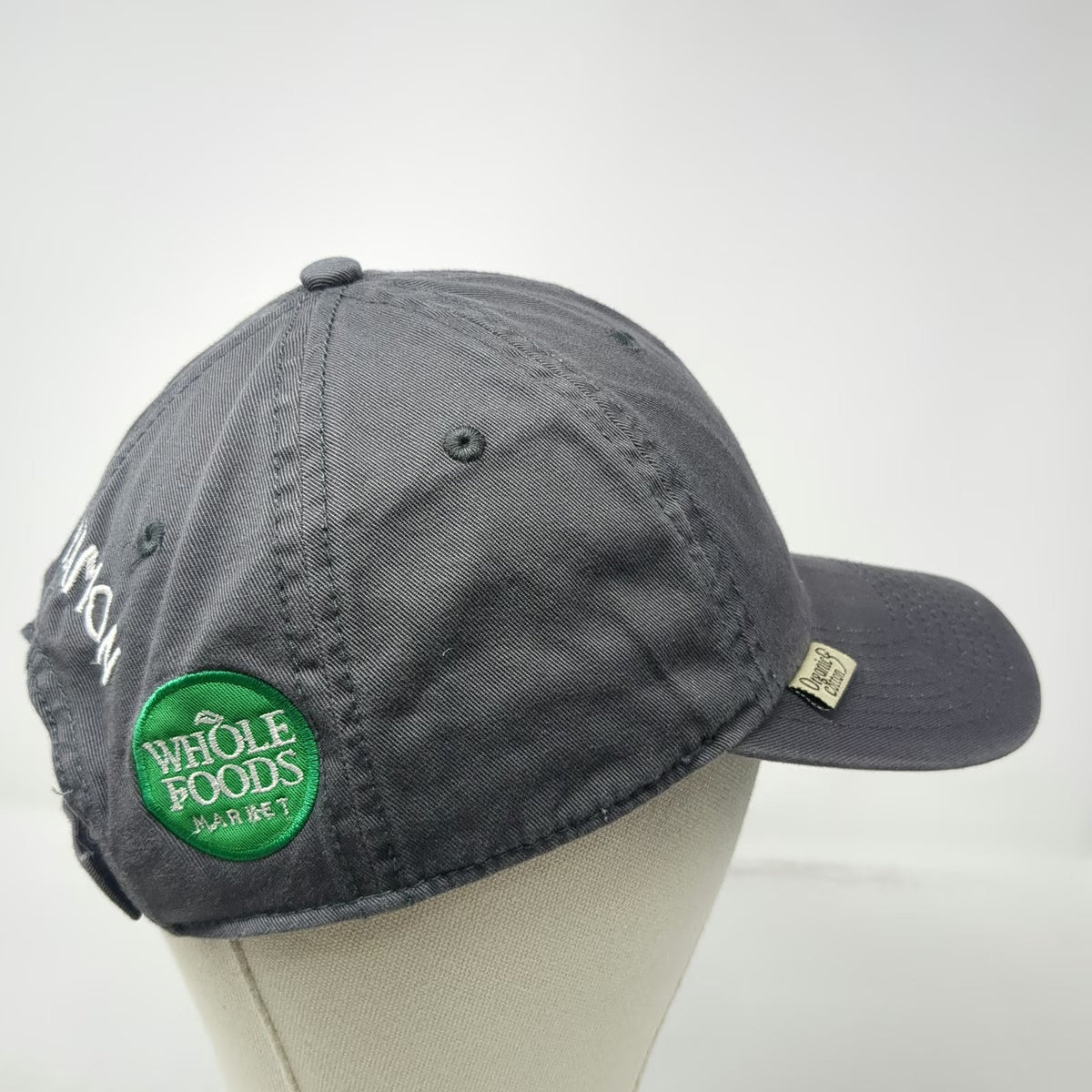 e-conscious Gray Baseball Cap One Size Whole Foods San Ramon Pear Strapback Hat