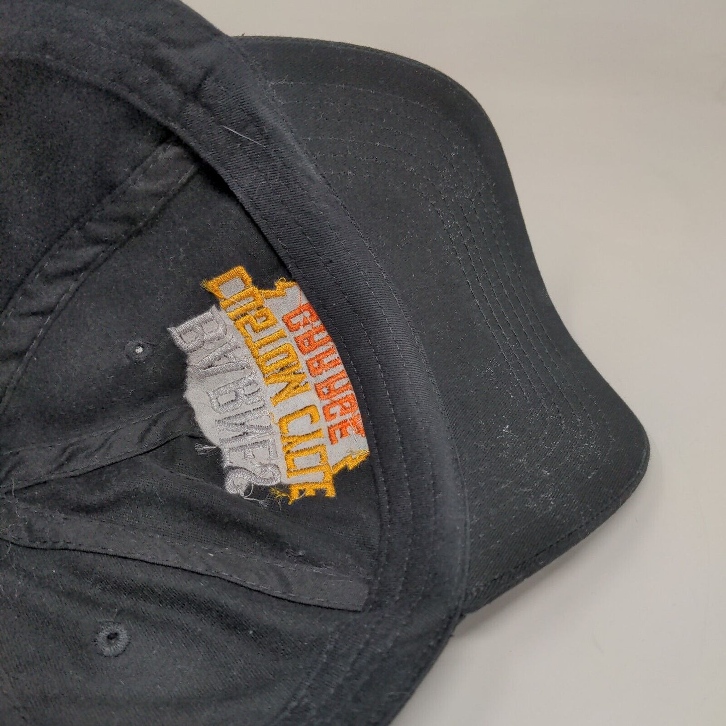 Unbranded Men's Slideback Hat Black Barnes Custom Cycle Garage Indianapolis IN