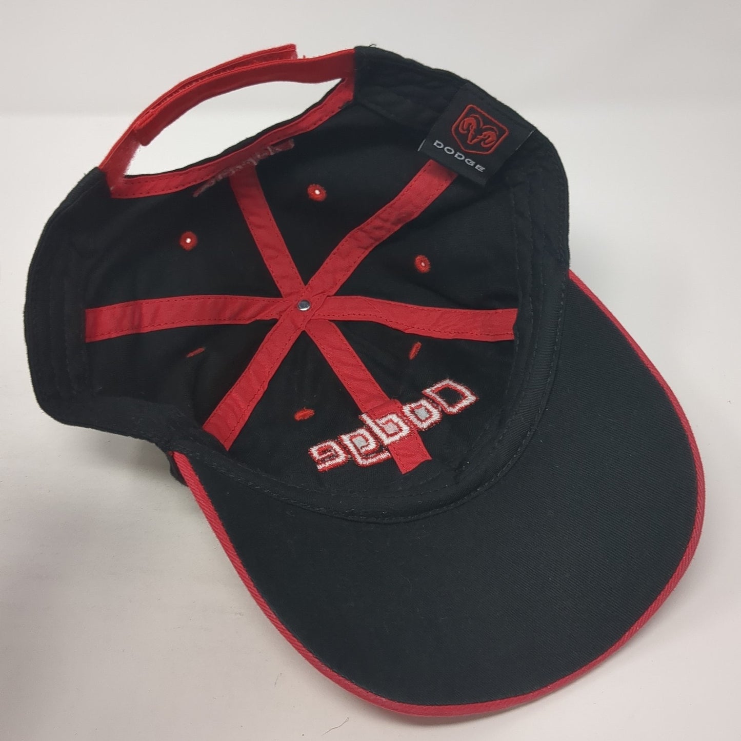 Dodge Strapback Hat Multicolor One Size Adjustable Colorblock 6 Panel
