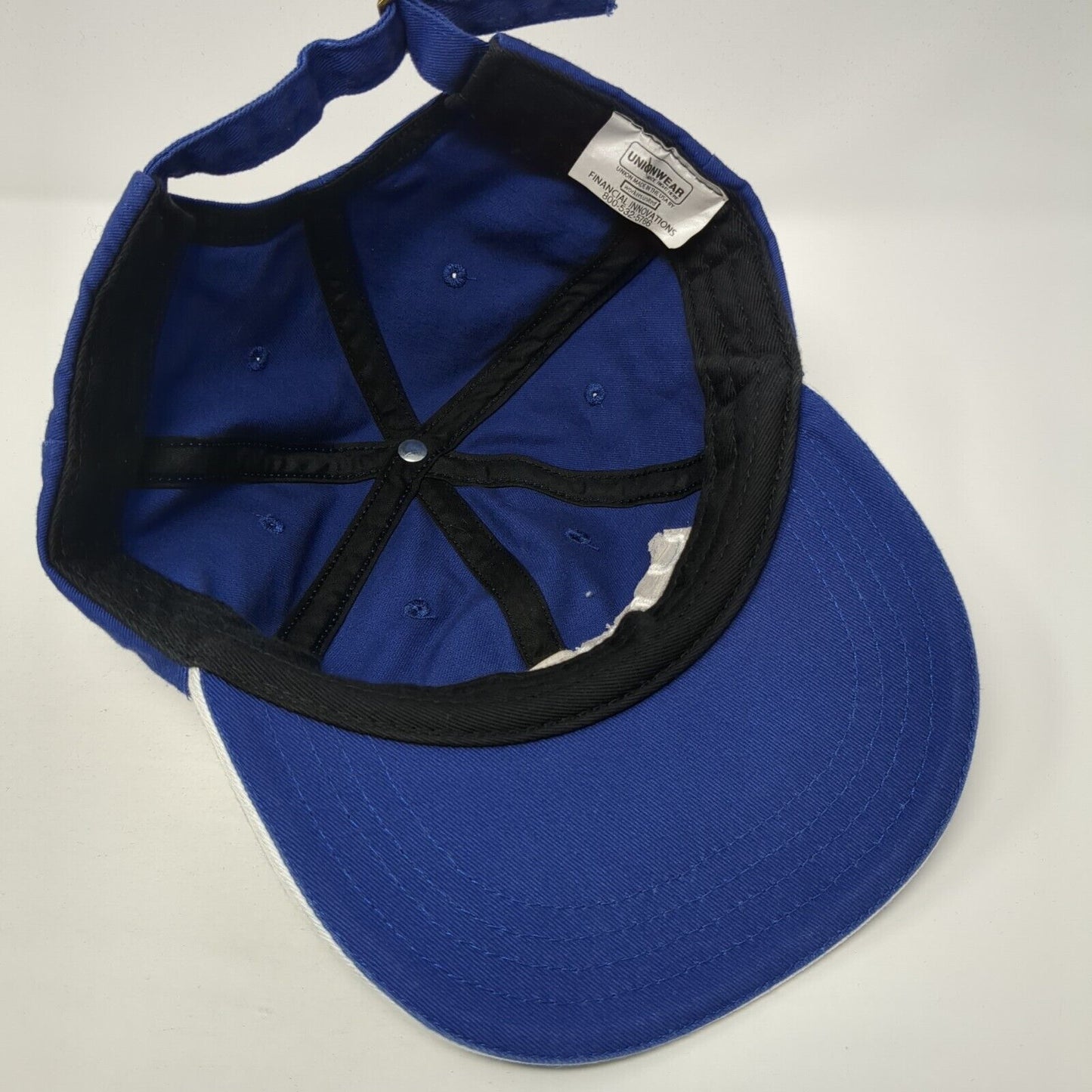 United Teamsters Slideback Baseball Cap Blue OS Adjustable Embroidered UnionWear