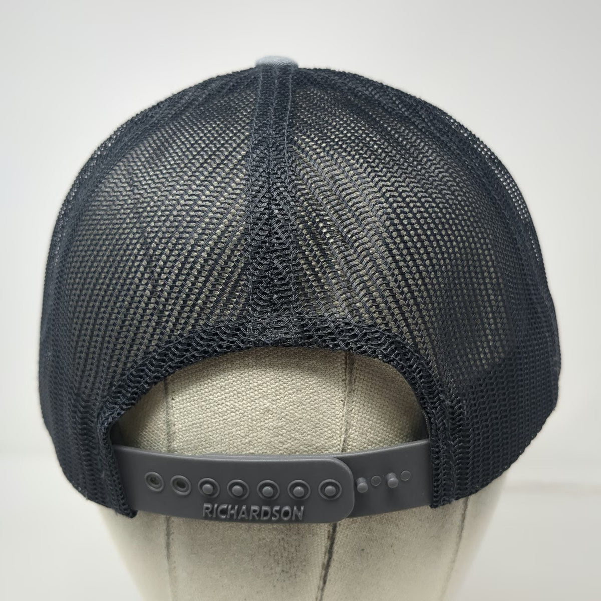 Richardson Trucker Hat Gray L Wildhorse Springs Ranch Mesh Snapback Steer Hat