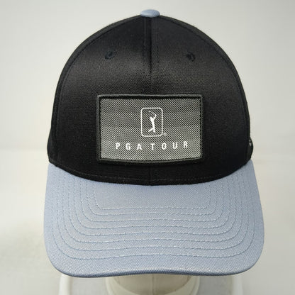 PGA TOUR Baseball Cap Black One Size ProSeries Performance Strapback Hat Blue