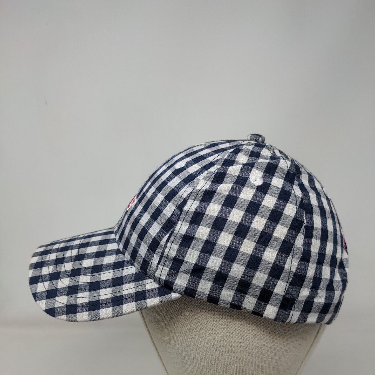 Vineyard Vines Slideback Hat Multicolor OS Adjustable Checkered Embroidered