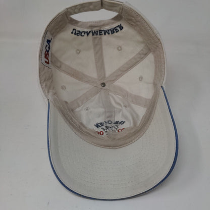 US Open 2006 Winged Foot Slideback Hat Cream One Size USGA Member