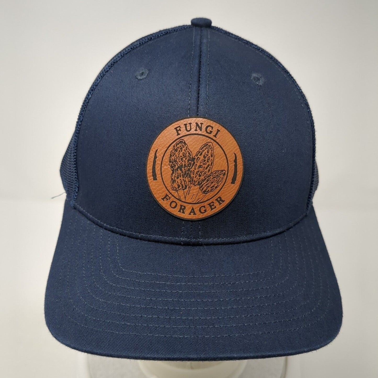 Fungi For Ager Snapback Trucker Hat Blue OS Adjustable Mesh Back Richardson