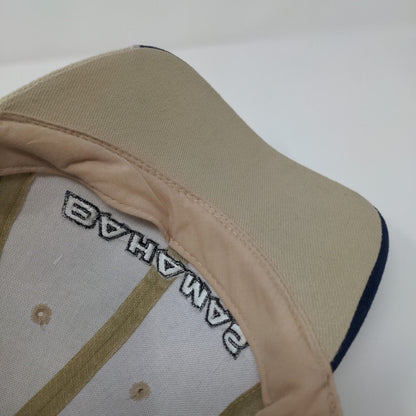 Bahamas Nassau Strapback Hat Tan 58cm Adjustable Embroidered 6 Panel