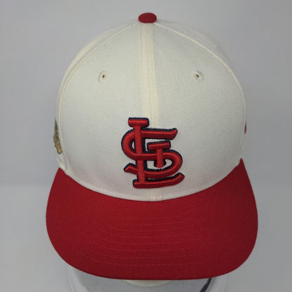 St Louis Cardinals Fitted Hat White 2011 World Series Fall Classic New Era 7 3/8