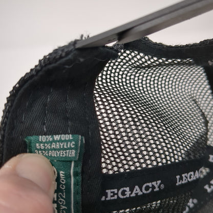 Idaho 1890 Patch Snapback Trucker Hat Gray One Size Mesh Back Legacy