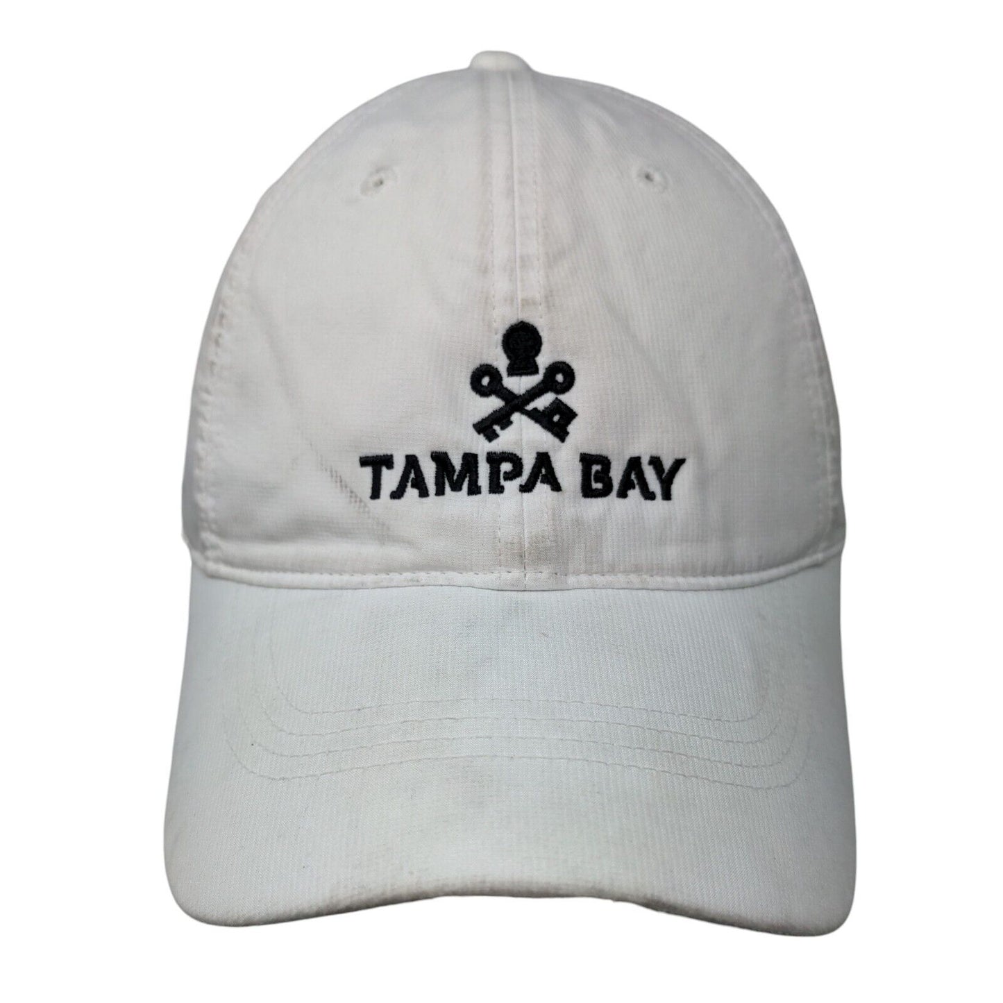 Tampa Bay Strapback Golf Hat White OSFM Embroidered Adjustable Nike