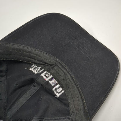Wired Magazine Embroidered Black Baseball Cap Hat One Size Strapback Technology