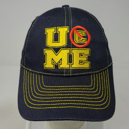 WWE Baseball Cap Blue One Size John Cena U Cant See Me 10 Years Strong Logo Hat