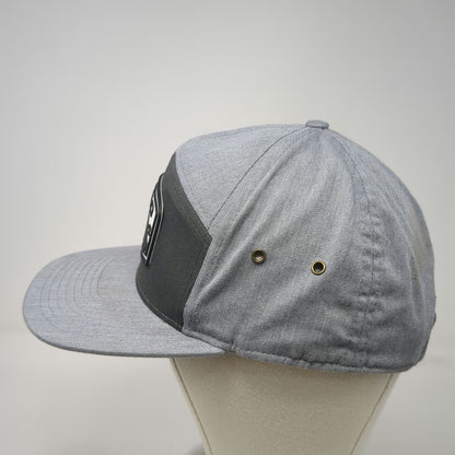 Richardson Baseball Cap Gray One Size Idaho Mountain Patch 7 Panel Strapback Hat