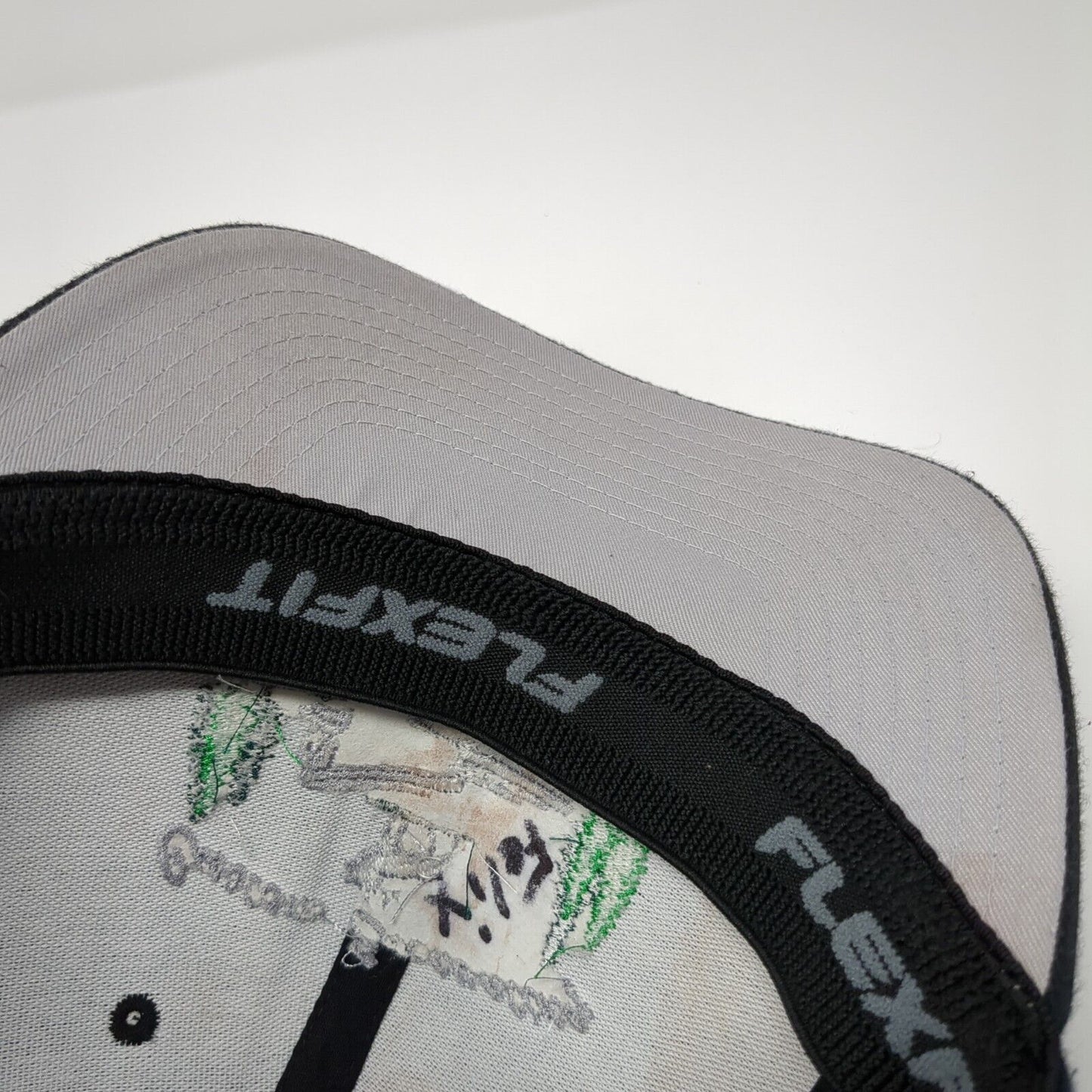 Custom Excavating 25 Years Fitted Hat Black L/XL Flexfit Port Authority
