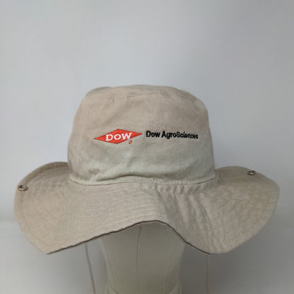 Dow Agro Sciences Boonie Hat Tan One Size Embroidered Chin Strap
