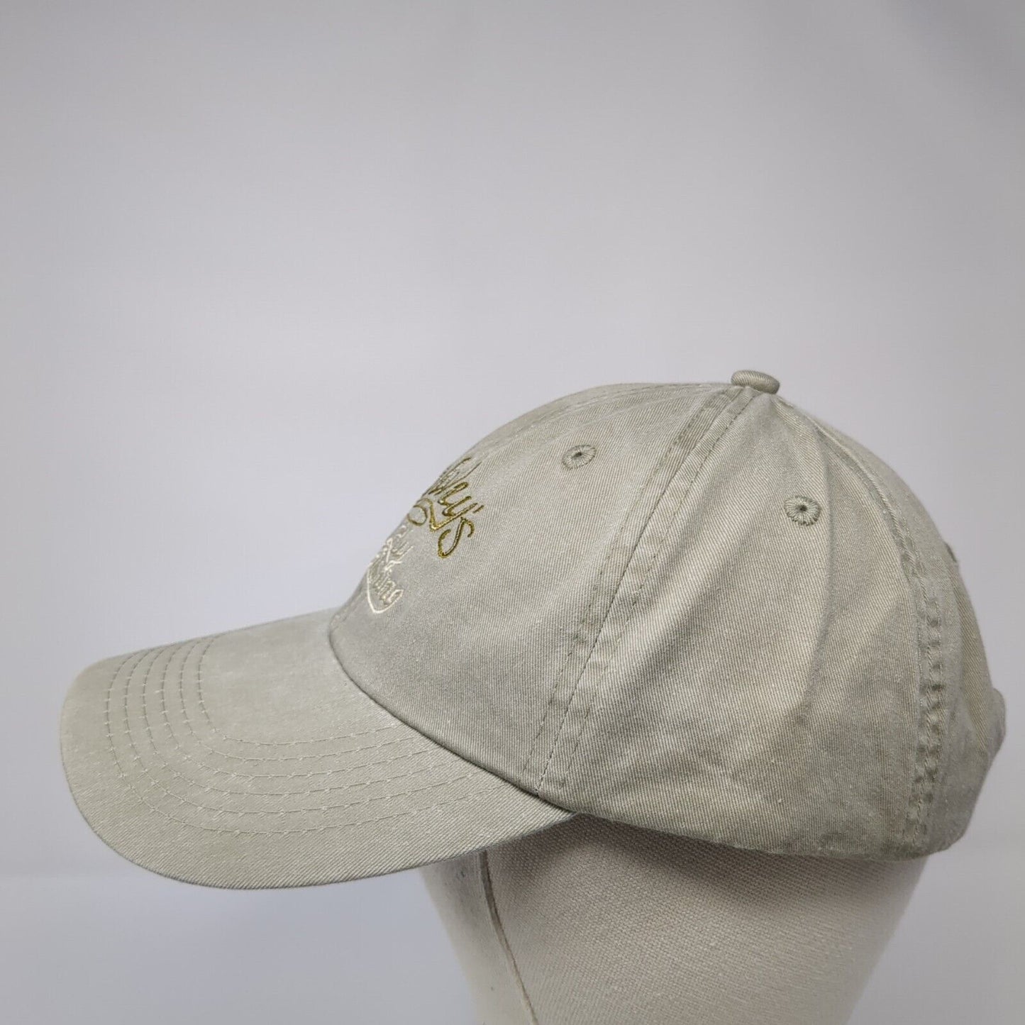 Silvey's Fly Fishing Strapback Hat Tan One Size Adjustable Fahrenheit