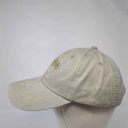 Silvey's Fly Fishing Strapback Hat Tan One Size Adjustable Fahrenheit