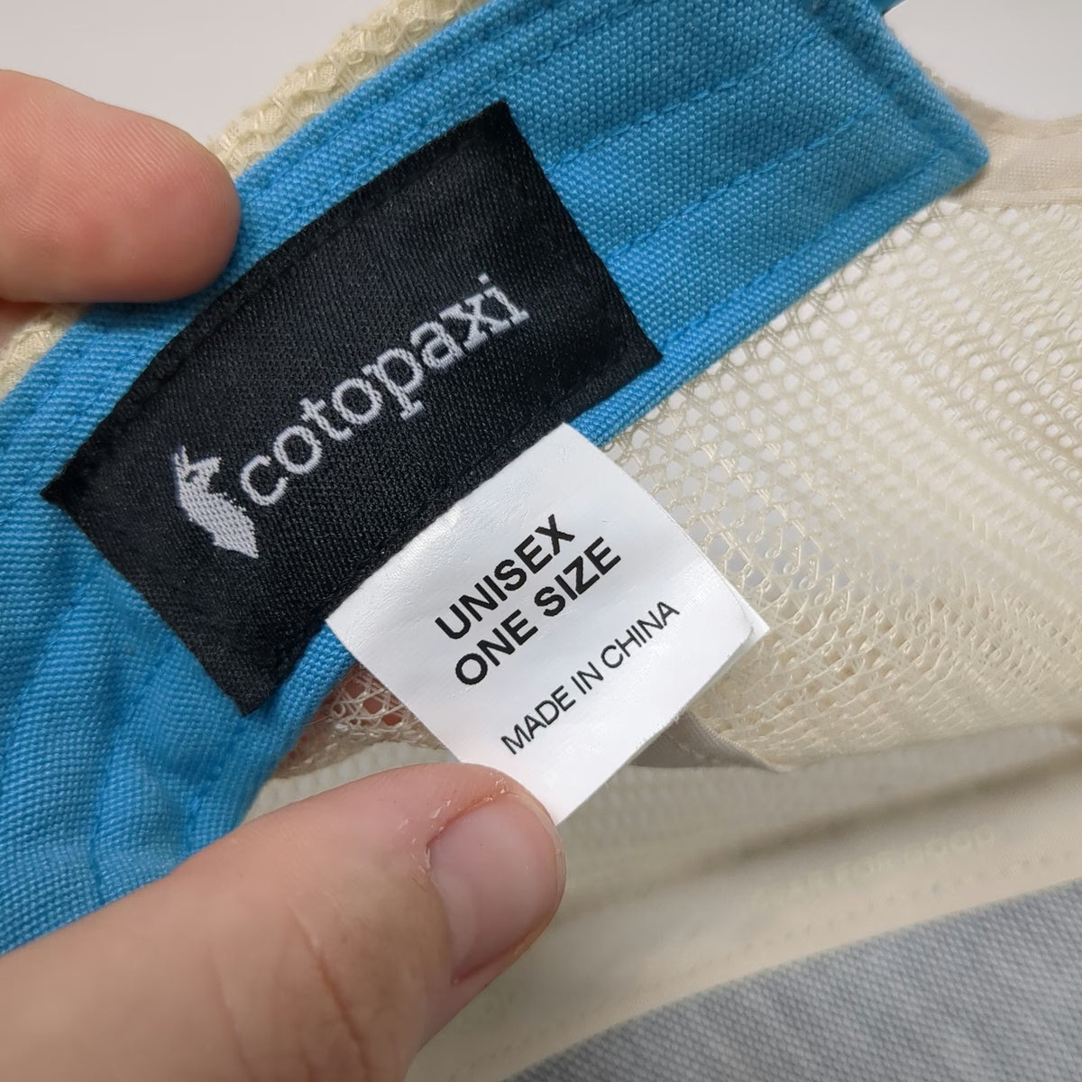Cotopaxi Trucker Hat Blue One Size Do Good Mesh Back Recycled Polyester Snapback