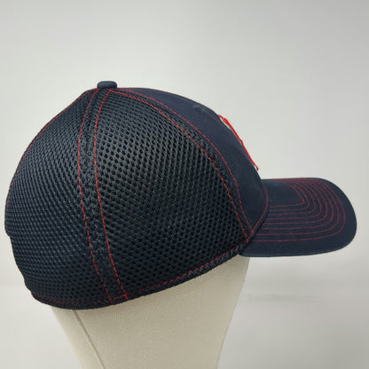 New Era Boston Red Sox MLB Blue Baseball Cap L Mesh Back Stretch Fit Curved Brim