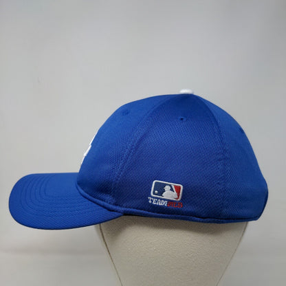 OC Sports Men's Strapback Hat Blue OSFM Embroidered LA Dodgers Logo MLB